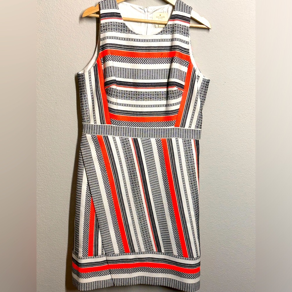 Kate Spade “Flights of Fancy” Size 14 Sleeveless A-Line Dress #UOMUO689.